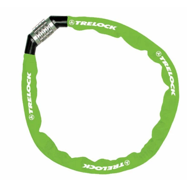 Antivol à Chaîne Trelock Code BC115 4x1100mm Vert 3 Antivol à Chaîne Trelock Code BC115 4x1100mm Vert