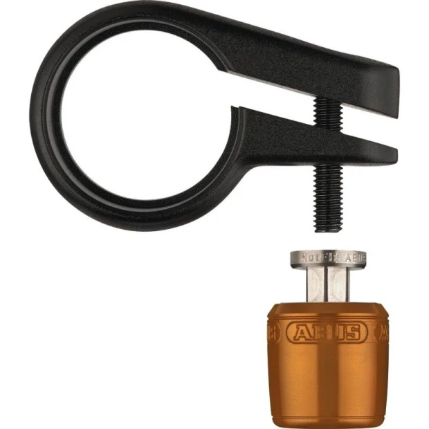 Antivol De Selle Abus Nutfix M5 SPC Orange - Ø 31,8 Mm 3 Antivol De Selle Abus Nutfix M5 SPC Orange - Ø 31,8 Mm