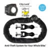 Antivol Pinhead City Lock 2 Antivol Pinhead City Lock -SRAM Soldes antivol pinhead city lock