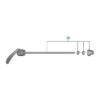 Axe Arrière à Blocage Rapide Shimano Altus FH-MT200-B -SRAM Soldes axe arriere a blocage rapide shimano altus fh mt200 b