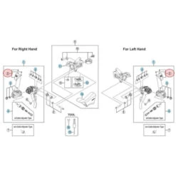 Capot Frontal Manette Shimano Tiagra ST-4600