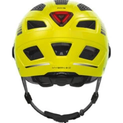 Casque Abus Hyban 2.0 ACE - Signal Jaune -SRAM Soldes casque abus hyban 20 ace signal jaune 2