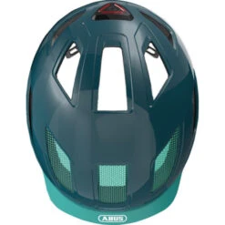 Casque Abus Hyban 2.0 - Vert-Turquoise -SRAM Soldes casque abus hyban 20 vert turquoise 3