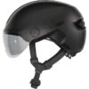 Casque Ville Abus Hud-Y ACE Noir Velvet -SRAM Soldes casque ville abus hud y ace noir velvet