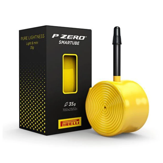 Chambre à Air Route Pirelli P ZERO Smartube 700x23/32C Presta 42mm 3 Chambre à Air Route Pirelli P ZERO Smartube 700x23/32C Presta 42mm