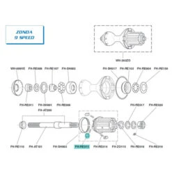 Campagnolo® Cliquet Campagnolo FH-RE013 - [x 1]