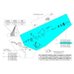 Campagnolo® Corps + Mécanisme Droit Campagnolo Power Shift Alu 11S Noir - EC-AT200B