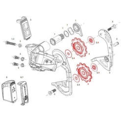 Galets Céramiques Pour Dérailleur SRAM RED ETAP -SRAM Soldes galets ceramiques pour derailleur sram red etap 1