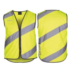 Gilet De Sécurité Wowow Roadie Jaune à Zip