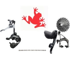 Groupe Sram Force 22 2x11 Compact - Avec Frein Mécanique Sur Jante