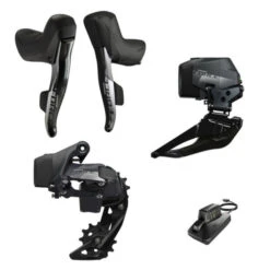 Mini-Groupe SRAM Force ETAP AXS 2x12 - Freinage Sur Jante