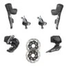 Mini Groupe SRAM Red ETAP AXS HRD Disc 2x12 Post Mount -SRAM Soldes mini groupe sram red etap axs hrd disc 2x12 post mount