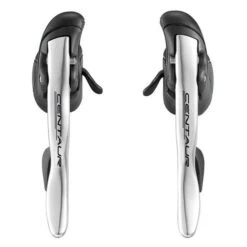 Campagnolo® Paire De Manettes Vitesses/Freins Campagnolo Centaur 2x11V Argent