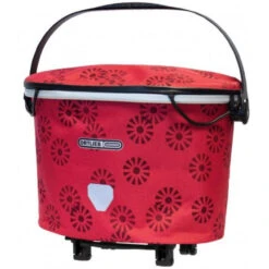 Panier Arrière Ortlieb Up-Town Rack Design Rouge Floral