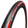 Pneu Michelin Power Endurance - Noir/Rouge 700X25c -SRAM Soldes pneu michelin power endurance noir rouge 25 622