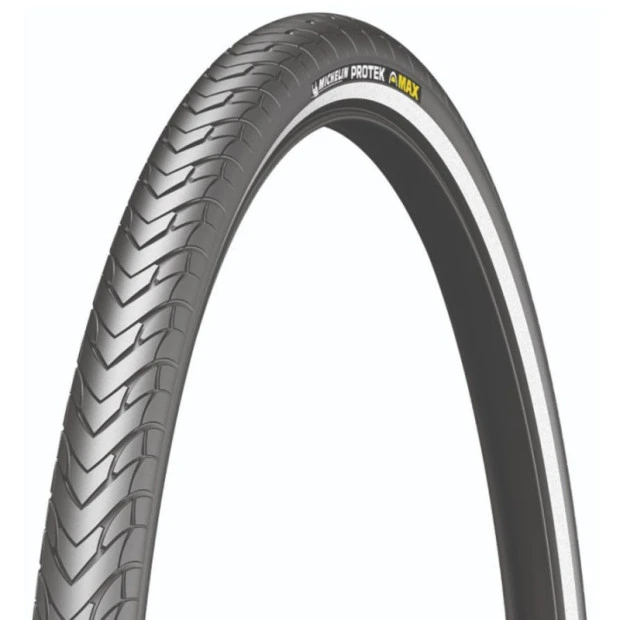 Pneu Ville Michelin Protek Max Tringles Rigides 700x40C (42-622) Noir Reflex 3 Pneu Ville Michelin Protek Max Tringles Rigides 700x40C (42-622) Noir Reflex