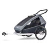 Remorque Enfant Biplace Croozer Vaaya 2 Bleu Graphite 1 Remorque Enfant Biplace Croozer Vaaya 2 Bleu Graphite -SRAM Soldes remorque enfant biplace croozer vaaya 2 bleu graphite