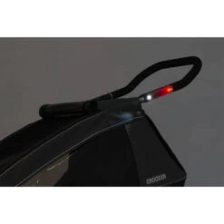 Remorque Enfant Biplace Croozer Vaaya 2 Bleu Graphite -SRAM Soldes remorque enfant biplace croozer vaaya 2 bleu graphite 4