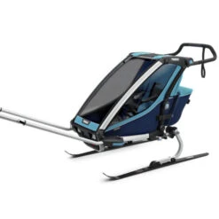 Thule Remorque Enfant Chariot Cross 1 - 1 Place - Bleu -SRAM Soldes remorque enfant chariot cross 1 1 place bleu 3