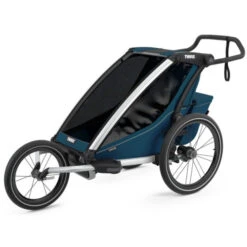 Remorque Enfant Thule Chariot Cross 1 Bleu Majolica -SRAM Soldes remorque enfant thule chariot cross 1 bleu majolica 3