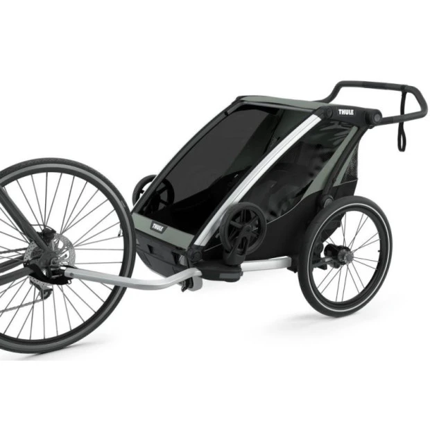 Remorque Enfant Thule Chariot Lite 2 Agave/Noir 4 Remorque Enfant Thule Chariot Lite 2 Agave/Noir – Image 2