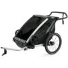 Remorque Enfant Thule Chariot Lite 2 Agave/Noir 2 Remorque Enfant Thule Chariot Lite 2 Agave/Noir -SRAM Soldes remorque enfant thule chariot lite 2 agave noir