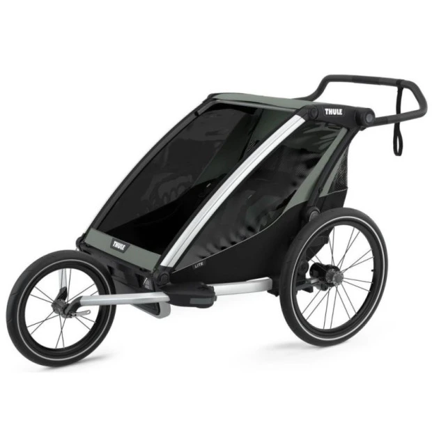 Remorque Enfant Thule Chariot Lite 2 Agave/Noir 6 Remorque Enfant Thule Chariot Lite 2 Agave/Noir – Image 4