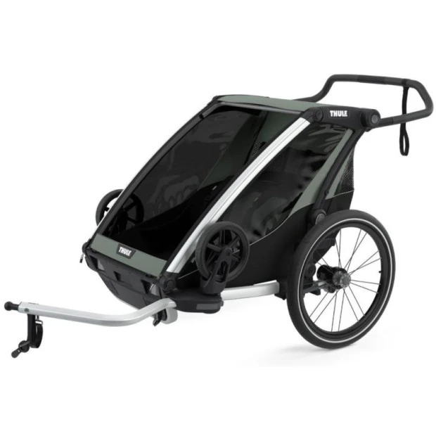 Remorque Enfant Thule Chariot Lite 2 Agave/Noir 3 Remorque Enfant Thule Chariot Lite 2 Agave/Noir