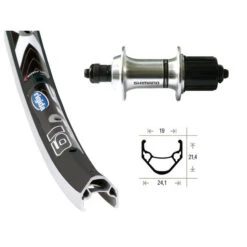 Roue Arrière Rigida / Shimano TX 500 28 ' (622 / 19)