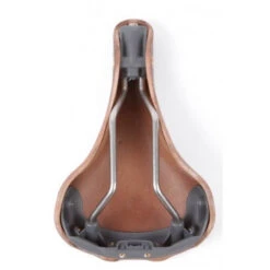 Selle Berthoud Marie Blanque Cuir - Naturel -SRAM Soldes selle berthoud marie blanque cuir naturel 1 4