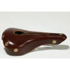 Selle En Cuir Gilles Berthoud Marie Blanque Ouverte - Brun -SRAM Soldes selle en cuir gilles berthoud marie blanque ouverte brun 2