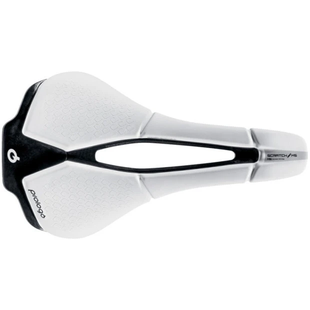 Selle Prologo Scratch M5 PAS Nack 250x140 Mm Blanc/Noir 3 Selle Prologo Scratch M5 PAS Nack 250x140 Mm Blanc/Noir