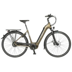 Vélo De Trekking Electrique Vélo De Ville AEB 290 - 28" - Nexus 7V - Deep Power Tube